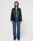 Saga Leather Blazer