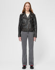 Greta Biker Leather Jacket