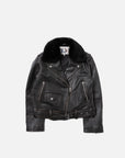 Greta Biker Leather Jacket