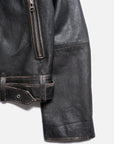 Greta Biker Leather Jacket