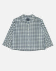 Jutta Shirt Indigo Seersucker