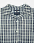 Jutta Shirt Indigo Seersucker