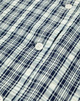 Jutta Shirt Indigo Seersucker