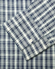 Jutta Shirt Indigo Seersucker