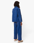 Lovis Herringbone Denim Jacket