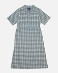 Ronja Dress Indigo Seersucker