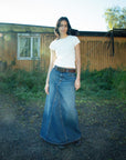 Tanja Skirt Orange Painter