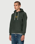 Fredrik Hoodie NJCO Racing Green - INHABIT - Exclusive Stockist of Nudie Jeans