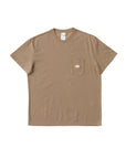 Leffe Pocket Tee Brownmelange - INHABIT - Exclusive Stockist of Nudie Jeans