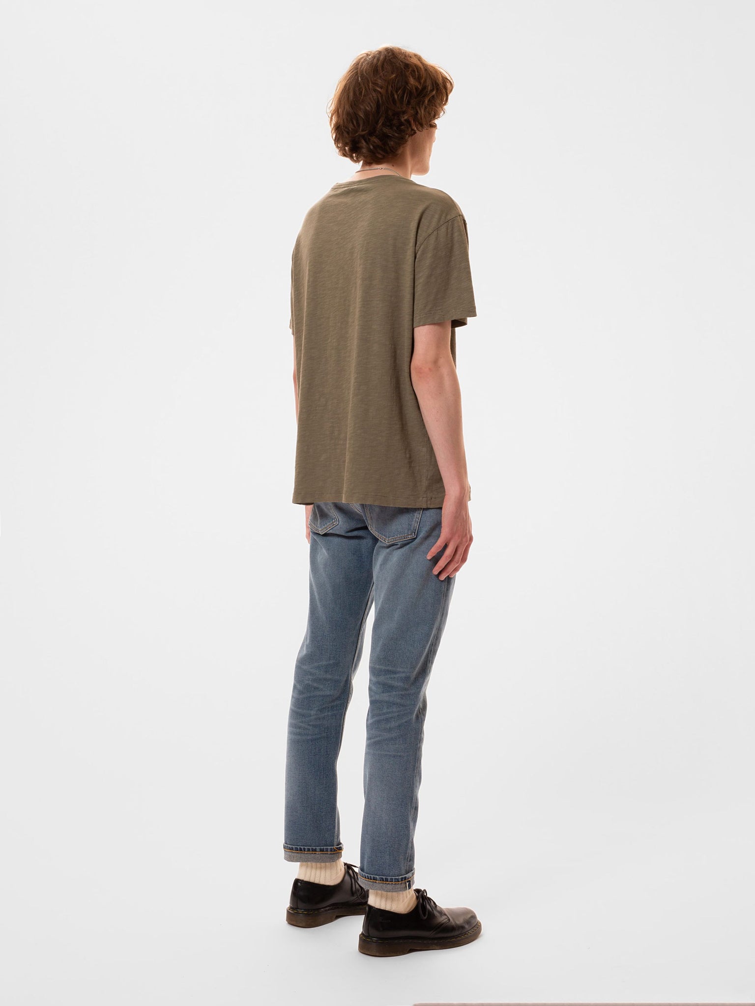 Roffe Tee Pale Olive