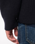 August Rib Cotton Sweater