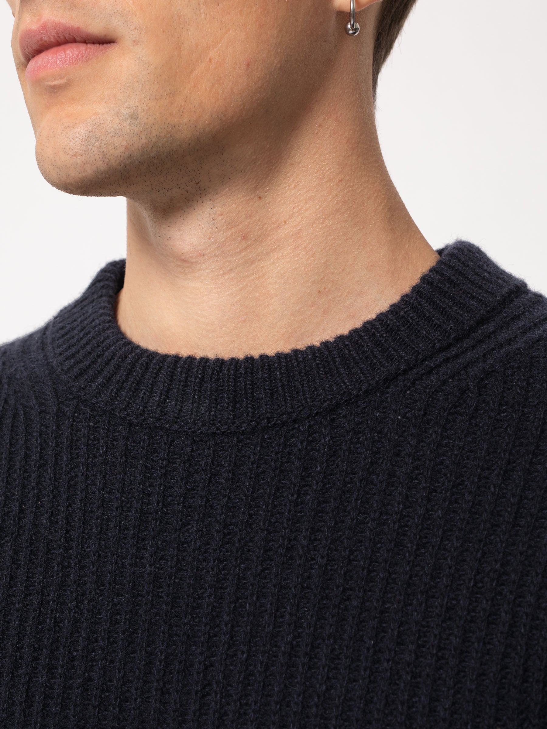 August Rib Cotton Sweater