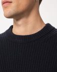 August Rib Cotton Sweater
