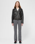 Greta Biker Leather Jacket
