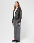Greta Biker Leather Jacket