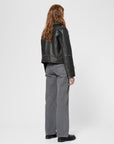 Greta Biker Leather Jacket