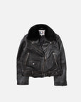 Greta Biker Leather Jacket