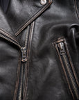 Greta Biker Leather Jacket