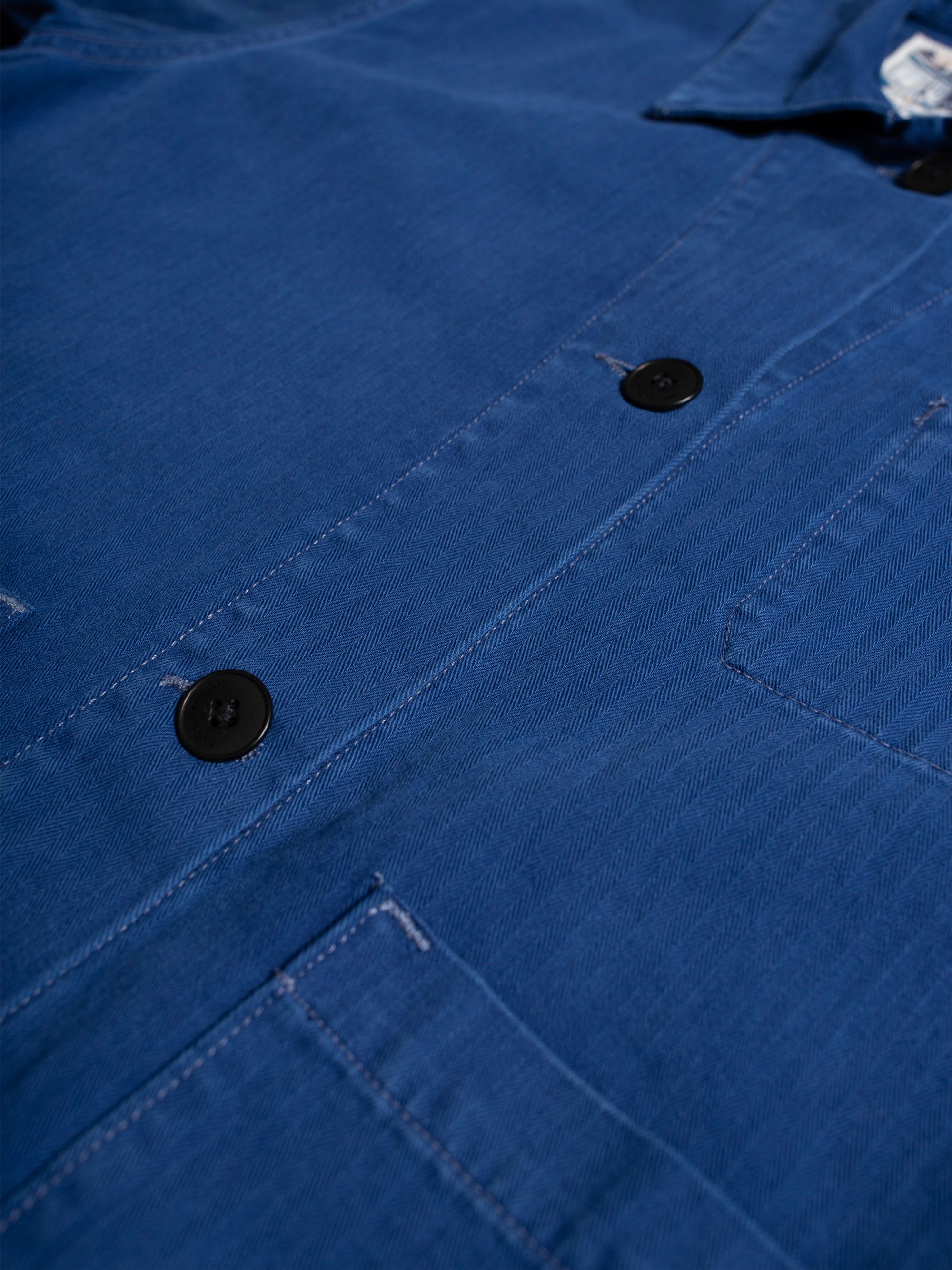 Lovis Herringbone Denim Jacket