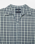 Ronja Dress Indigo Seersucker