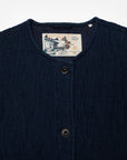 Sandra Jacket Indigo Quilt