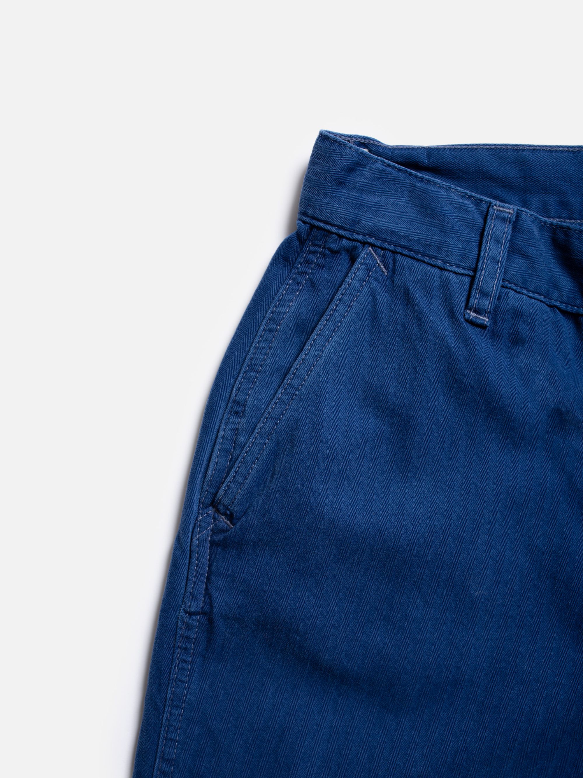 Wendy Herringbone Denim Pants