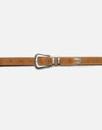 Western Suede Silver Belt