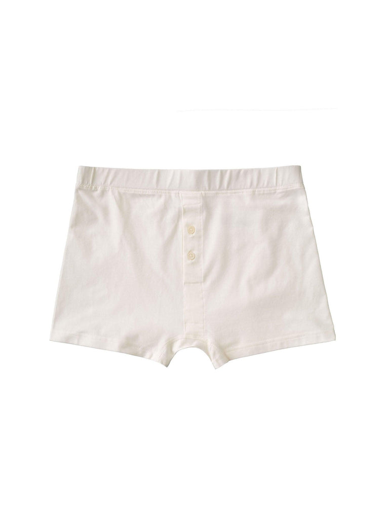 Boxer Trunks 1-Pack Offwhite - INHABIT - Exclusive Stockist of Nudie Jeans