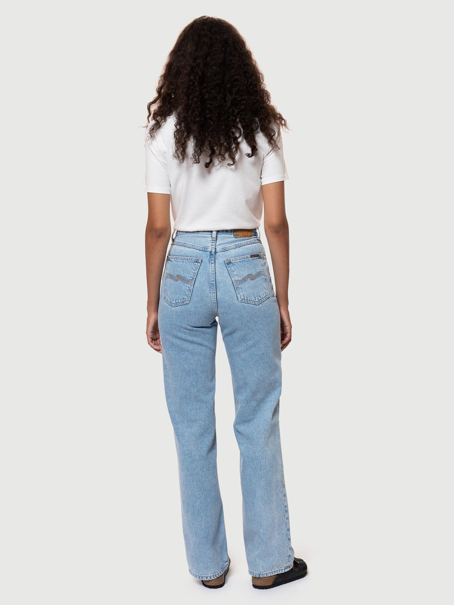 Clean Eileen Sunny Blue - INHABIT - Exclusive Stockist of Nudie Jeans