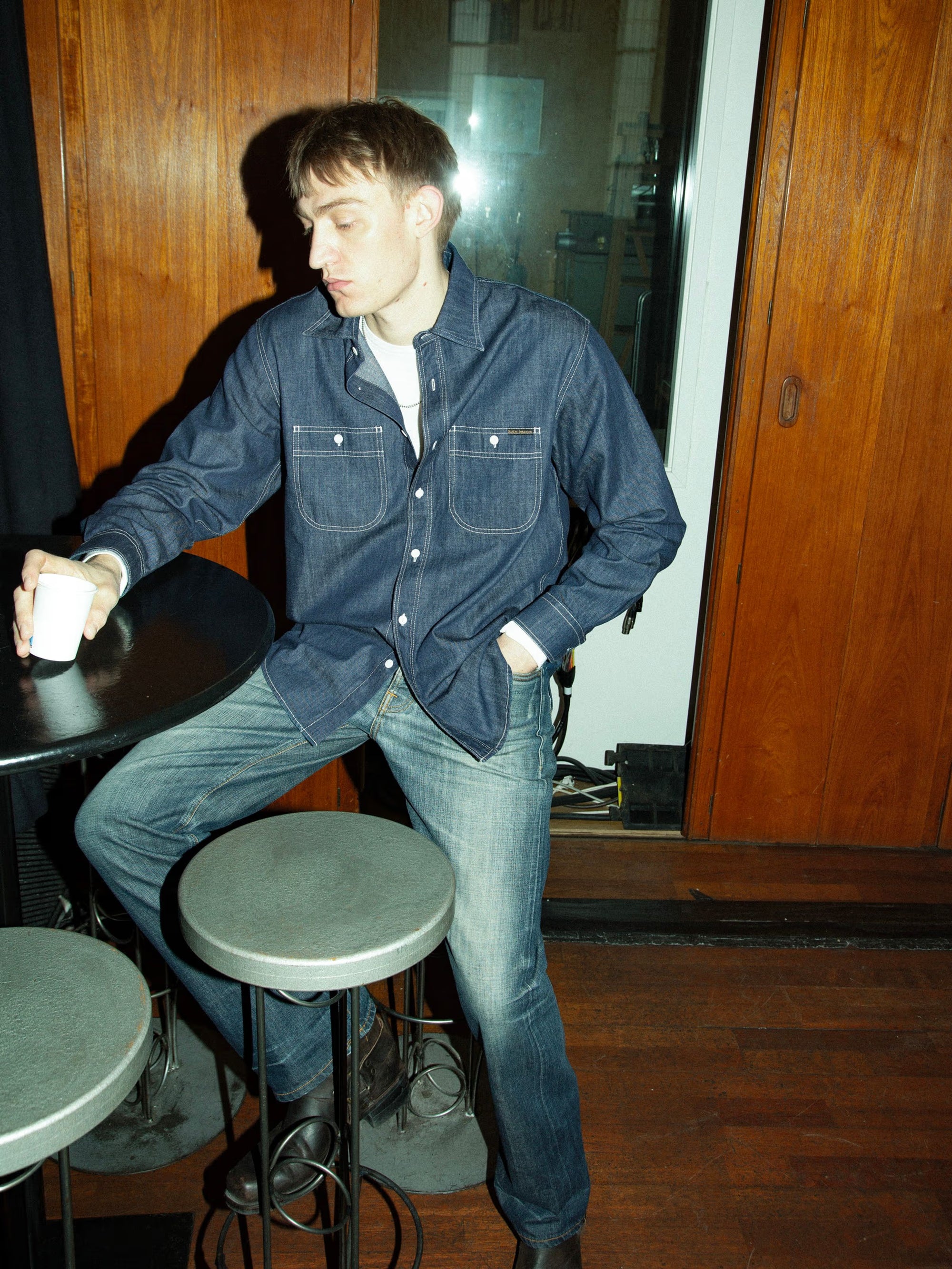 Julian Denim Shirt Rinsed