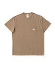 Leffe Pocket Tee Brownmelange - INHABIT - Exclusive Stockist of Nudie Jeans