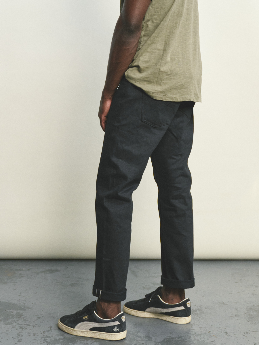 Gritty Jackson Dry Onyx Selvage by Nudie Jeans – INHABIT