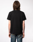Roy Logo Tee Black - INHABIT - Exclusive Stockist of Nudie Jeans